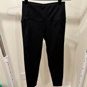 High-Rise Women's Black Track Joggers